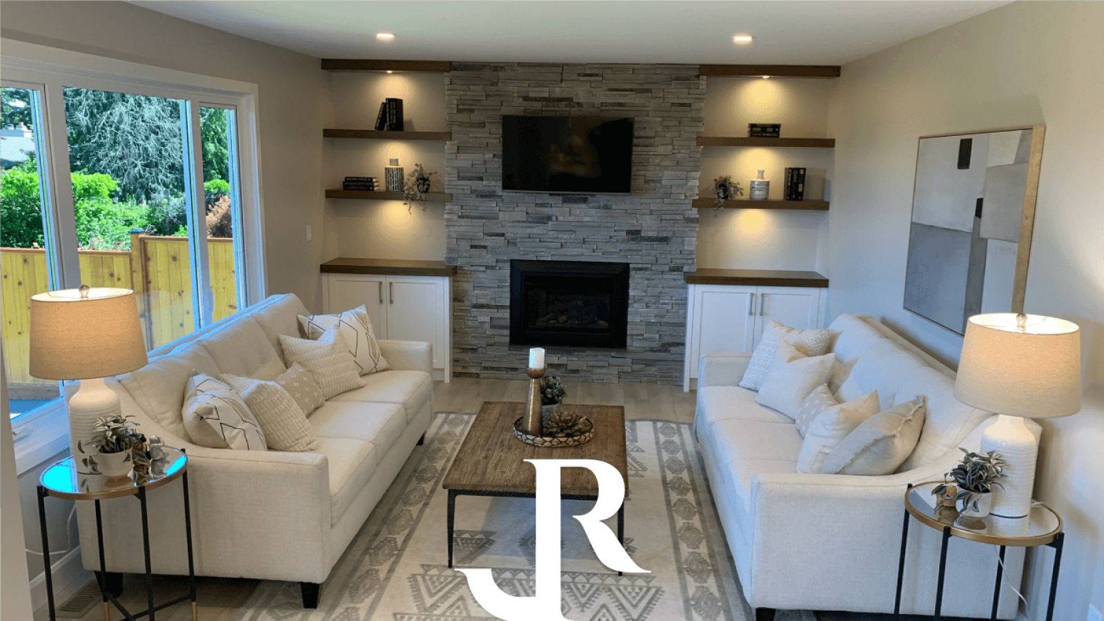 JRIB built living space with JR icon on top of image